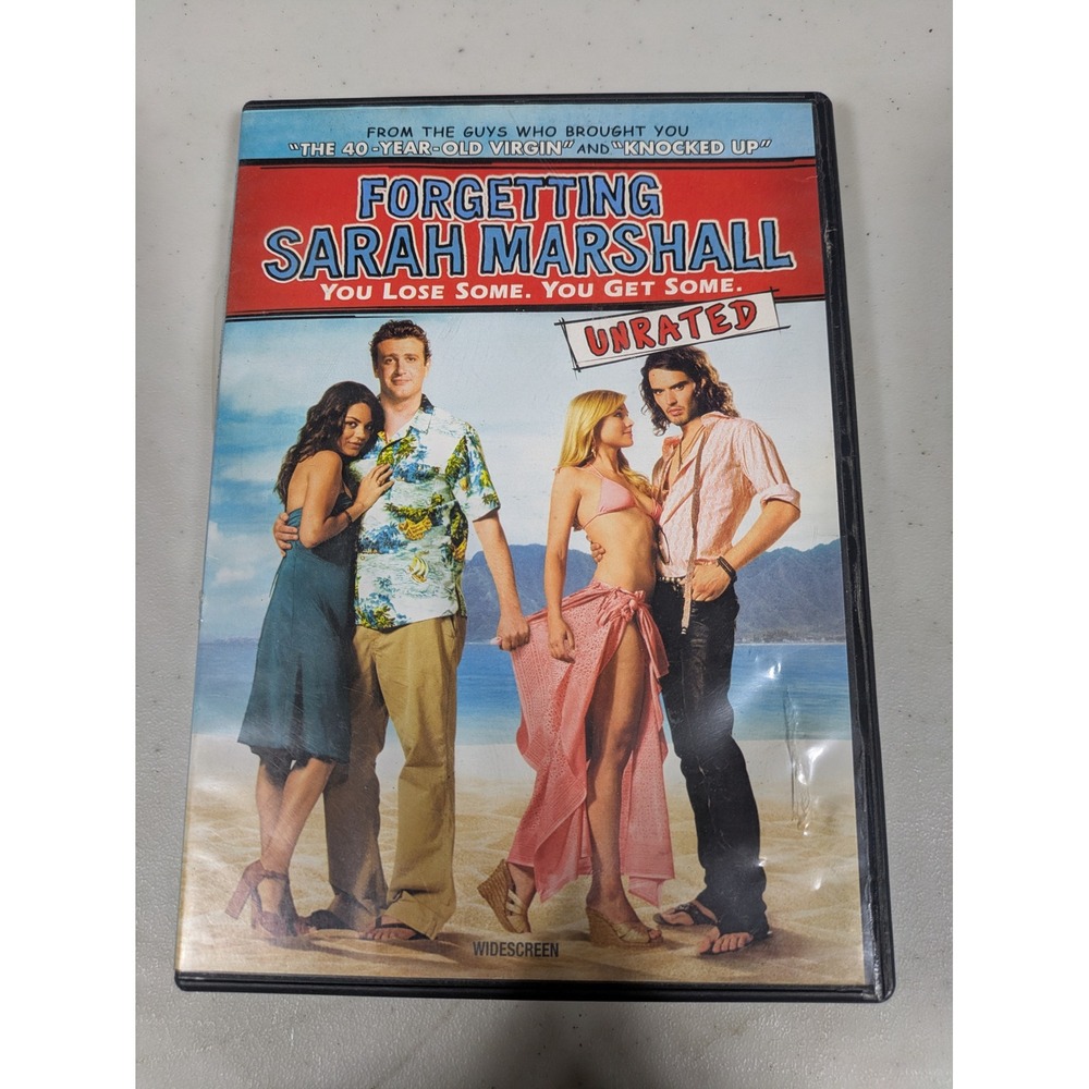 Forgetting Sarah Marshall DVD Unrated & Theatrical Widescreen Jason Segel 2008